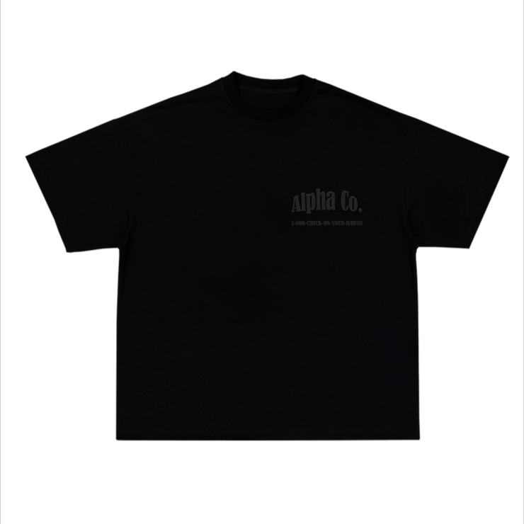 "BLACKOUT" CHECK ON YOUR DAWGS TEE