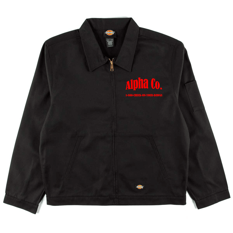 CHECK ON YOUR DAWGS WORK JACKET